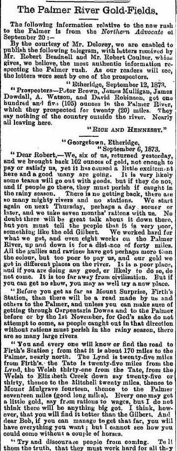Town and Country Journal 18/10/1873, see www.trove.nla.gov.au